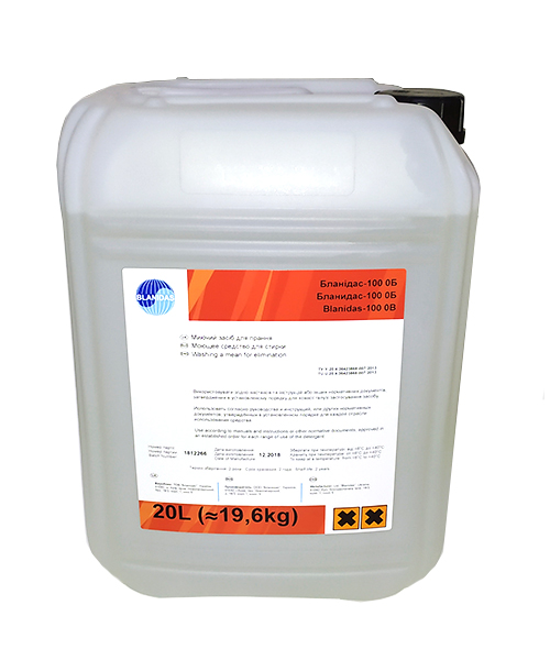 Гель для прання BLANIDAS Бланідас-Буілд, 20л (25,4кг) (1шт/ящ)